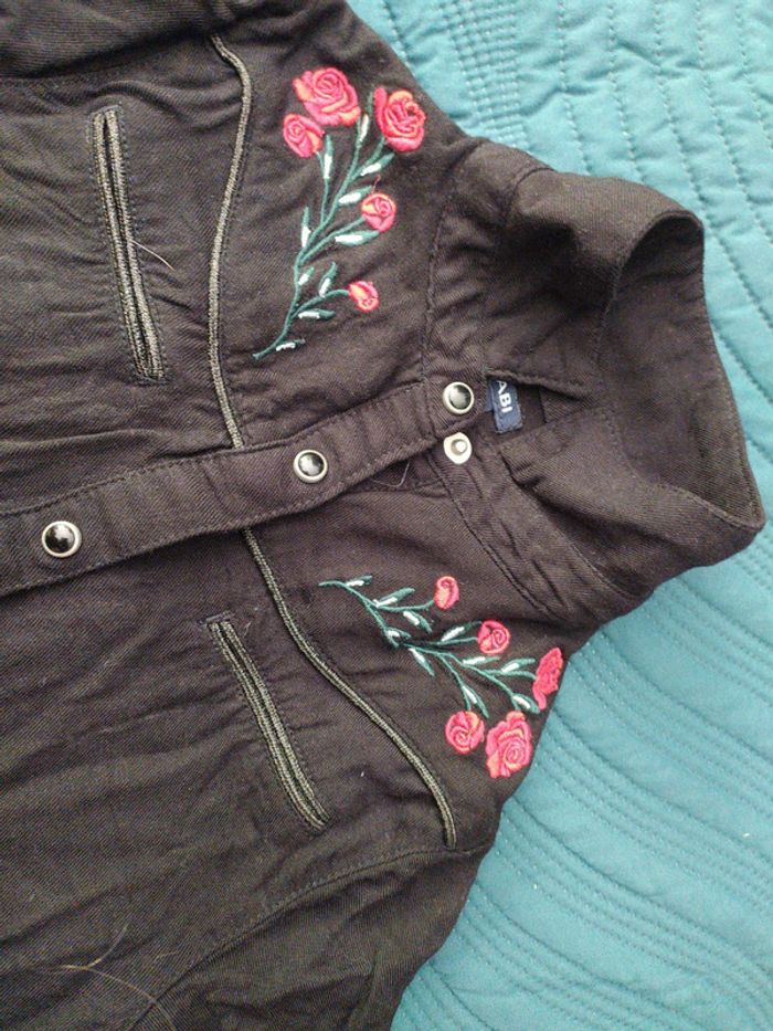 Chemise noir Kiabi 8 ans - photo numéro 4