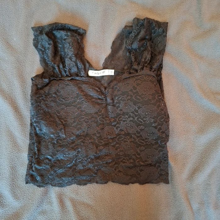 Haut brassière dentelle