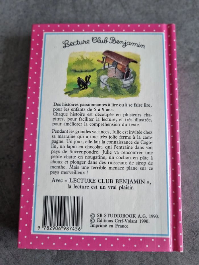 Livre enfant ancien "Le lapin en chocolat" - Lecture Club Benjamin (Spécial Pâques) - photo numéro 7