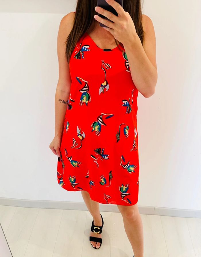 🌸Robe - One step - rouge - été 🌸