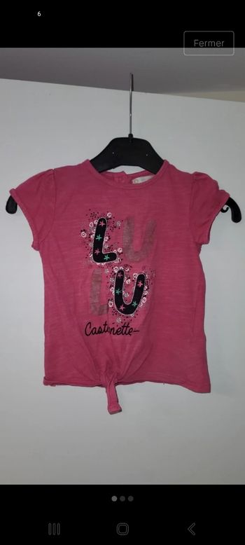 Tee-shirt 18 mois fille