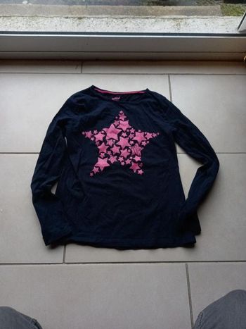 Haut de pyjama fille manches longues 10/12 ans Pepperts