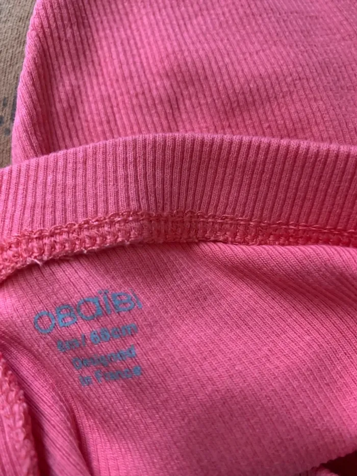 Lot de 2 leggings bébé fille - Taille 68 cm - photo numéro 4