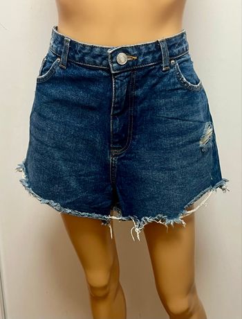 Short en jean destroy denim co