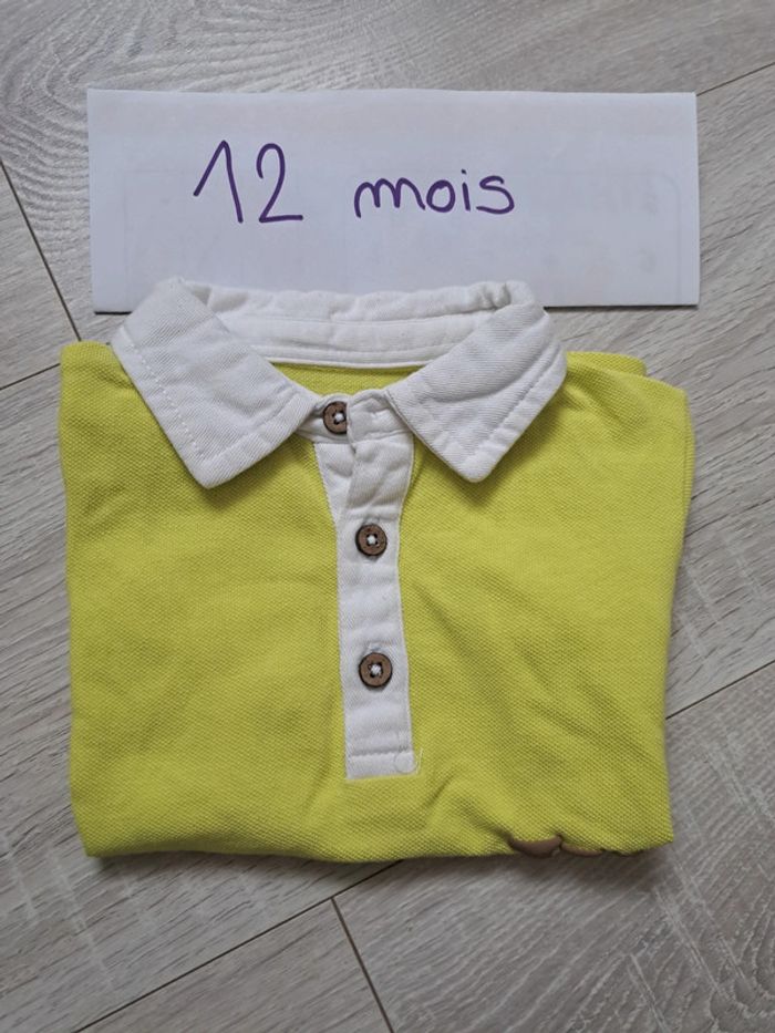 Polo 12 mois manches courtes - photo numéro 3