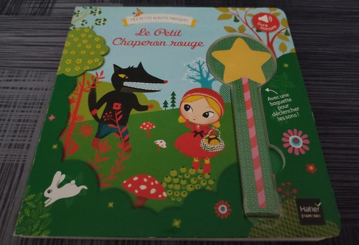 Livre sonore "Le Petit Chaperon rouge" - Hatier jeunesse