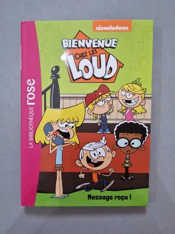 livre bienvenue chez les loud message reçu !
