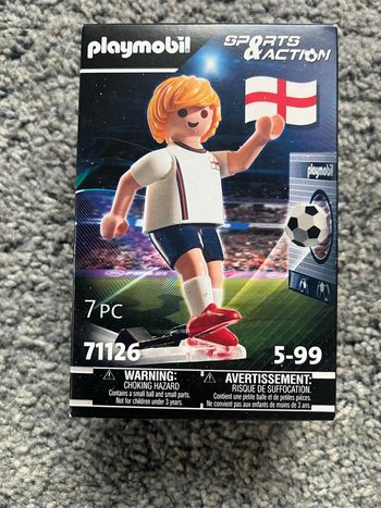 Playmobil  - 71126 - Football - Joueur anglais