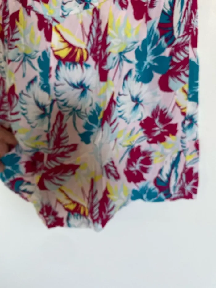 Combishort bustier à fleur promod - photo numéro 2