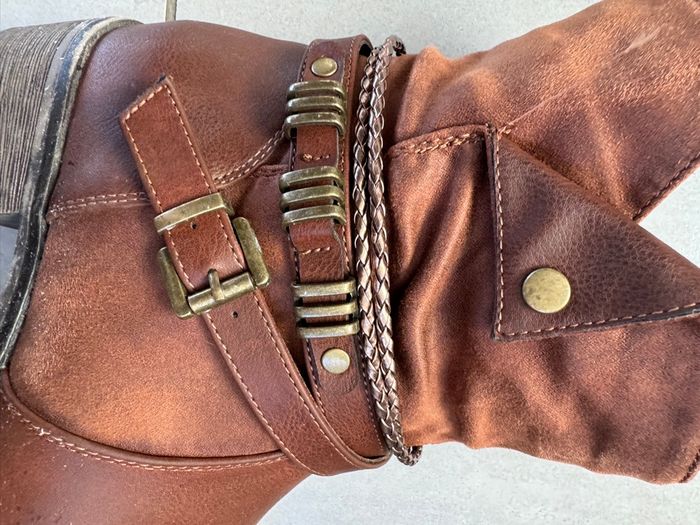 Bottines  FPC pointure 40 - photo numéro 4