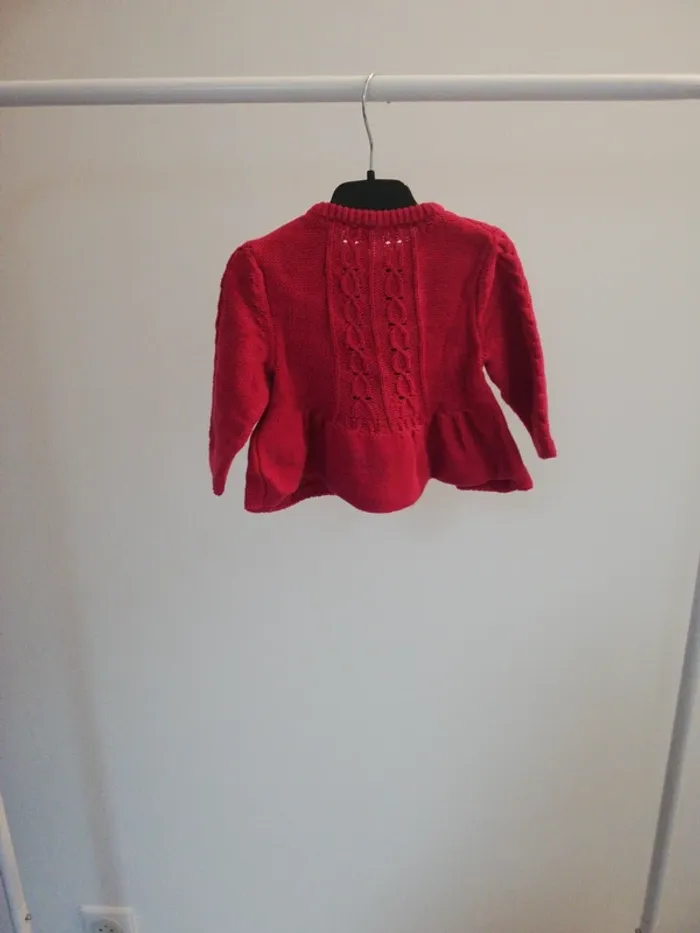 Gilet en mailles Orchestra 3 mois 60cm NEUF - photo numéro 2