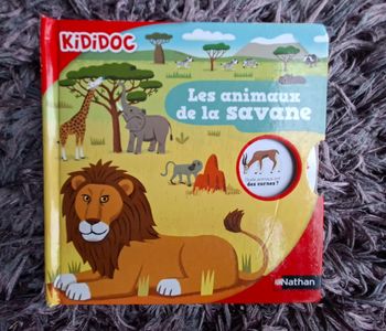 Livre sur les animaux de la savane