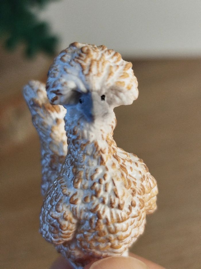 Schleich poule d'ornement beige Figurine Animal de la ferme - photo numéro 4