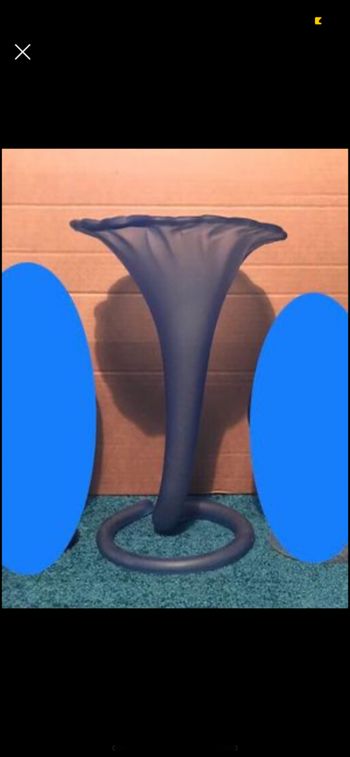 Très beau et grand vase tulipe