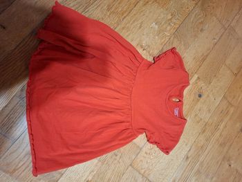 Robe rouge primark fille