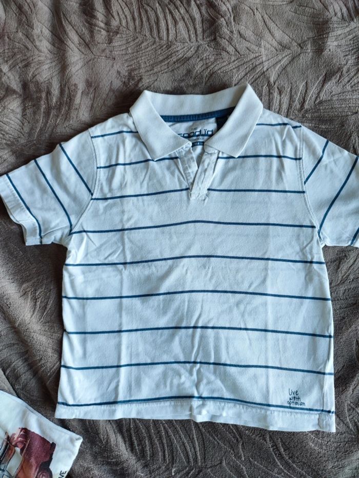 Lot de 5 t-shirt manches courtes 6 ans - photo numéro 7