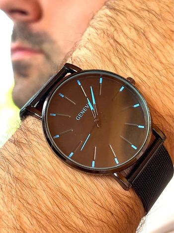 Montre chic avec cadran élégant