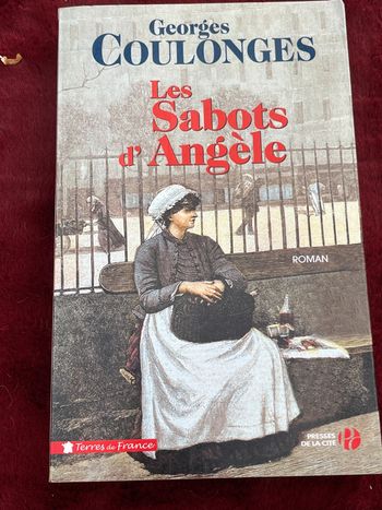 Livre " les sabots d'Angèle "  Georges Coulonges