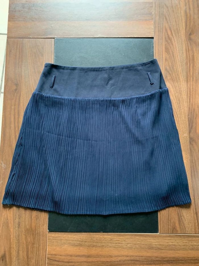 Jupe Lanidor marine - Taille 38 - photo numéro 4