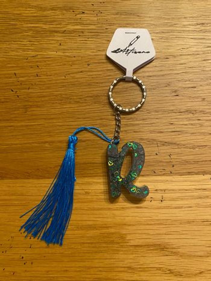 Porte clé Lettre r