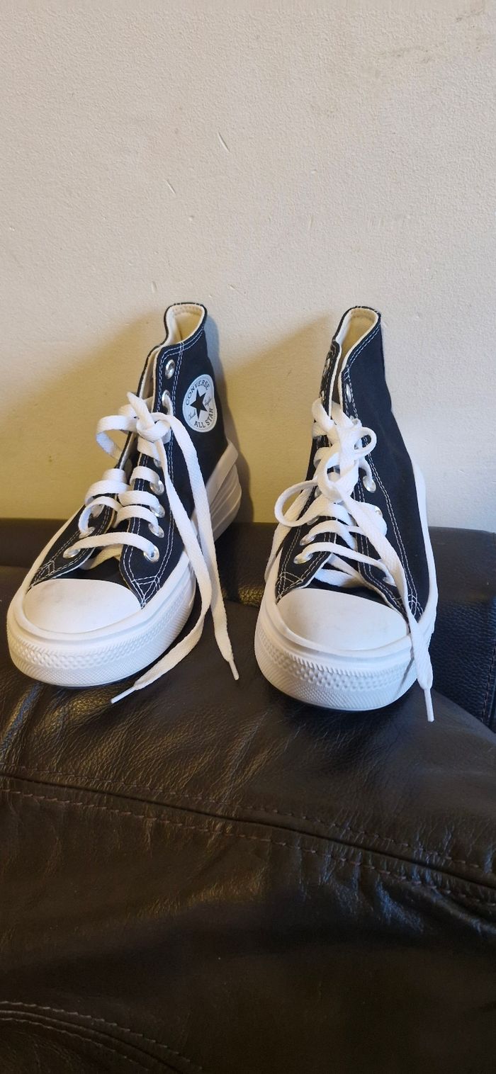 Converse plateforme noir haute - photo numéro 8