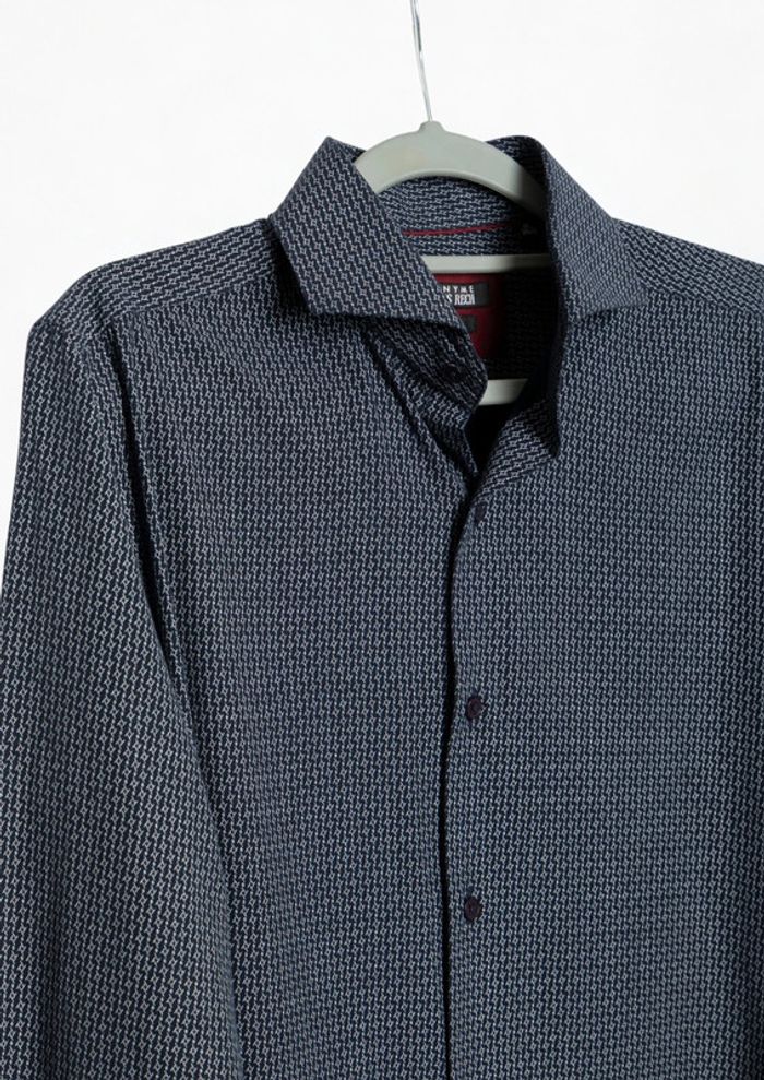 Chemise bleu coupe slim Georges Rech Taille M - photo numéro 4