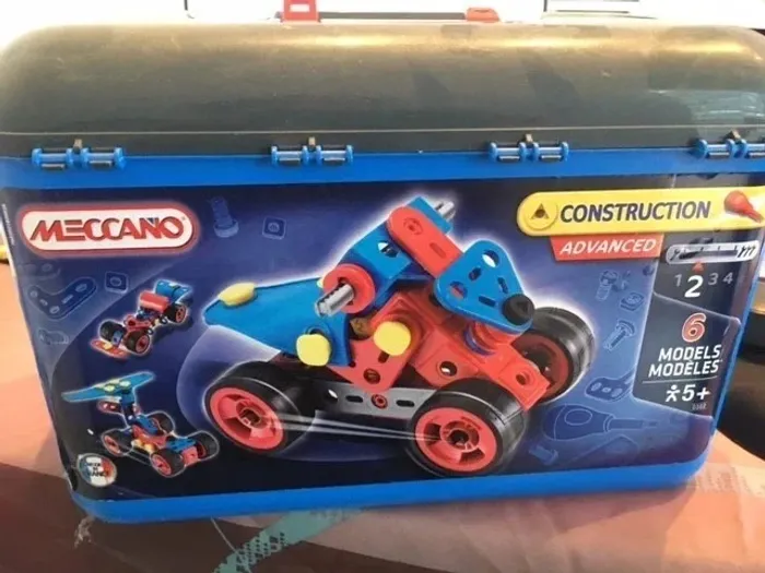 🔧 Baril Meccano enfant modèle 0302 – 6 constructions possibles – Dès 5 ans - photo numéro 5