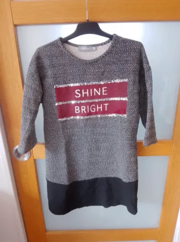 Robe manches 3/4 - Fille 12 ans