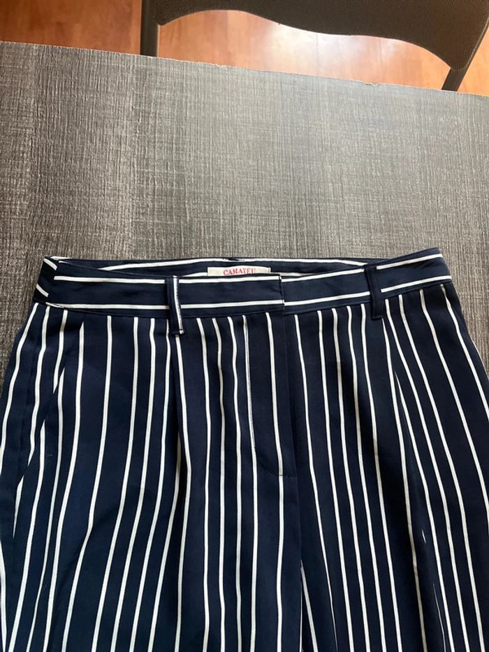Pantalon, léger et fluide, taille 38 de la marque camaïeu - photo numéro 3