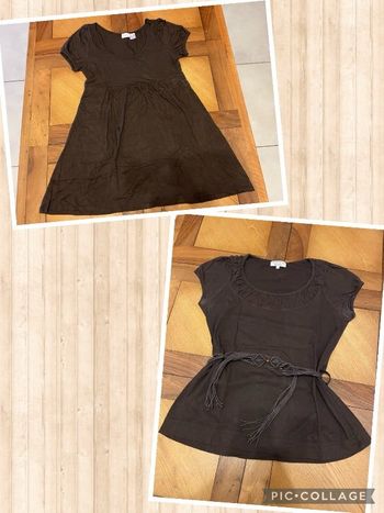 2 tshirts grossesse taille L 38/40