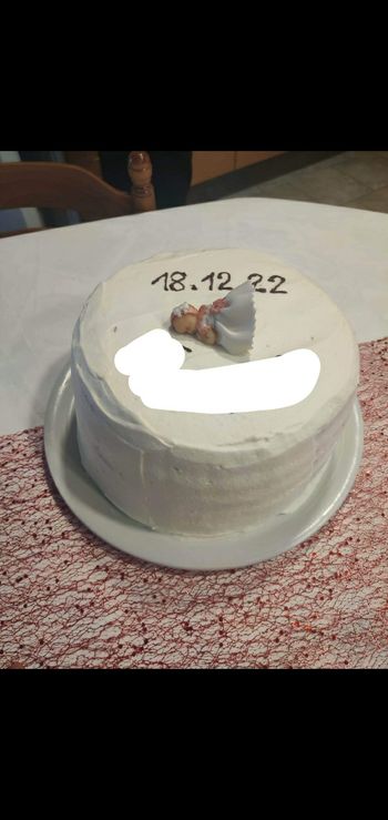 Figurine baptême fille