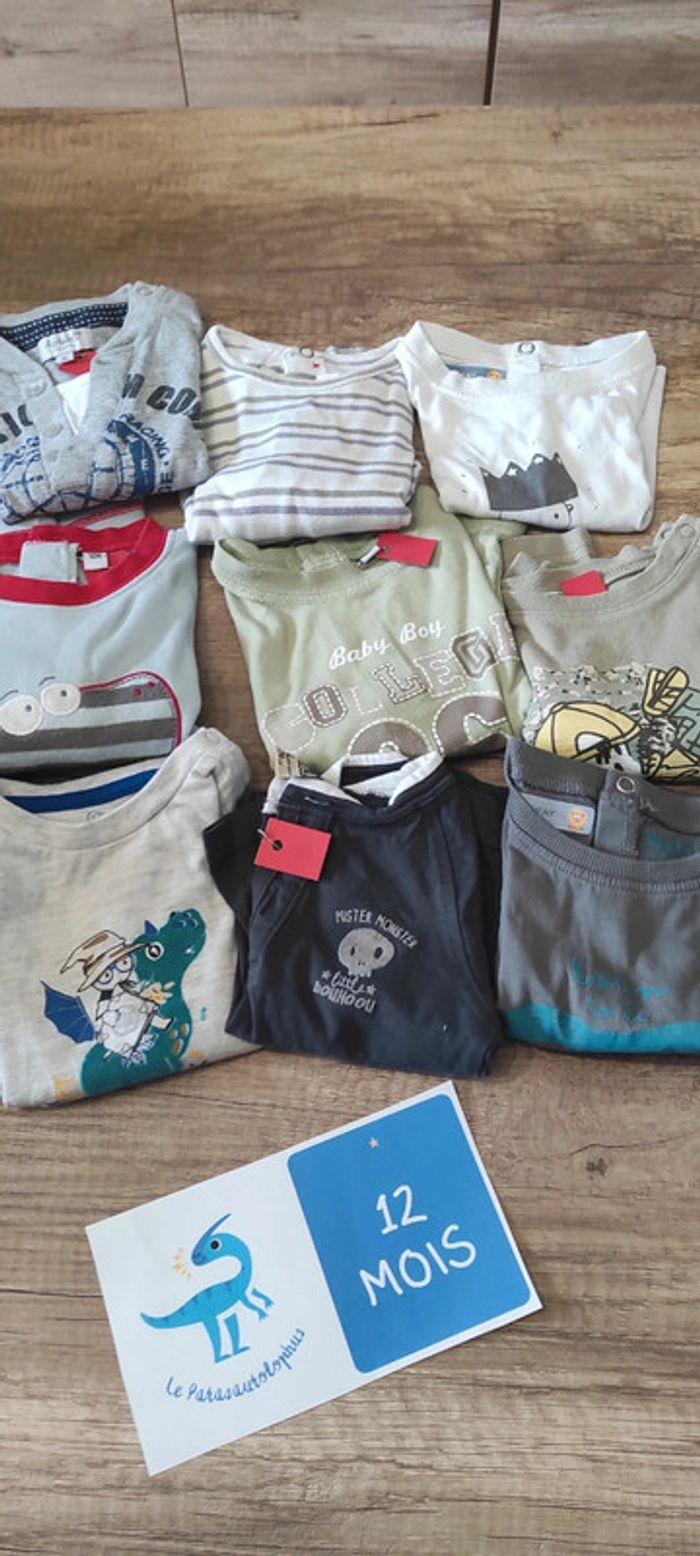 Lot de 13 t-shirt manches longues - photo numéro 2