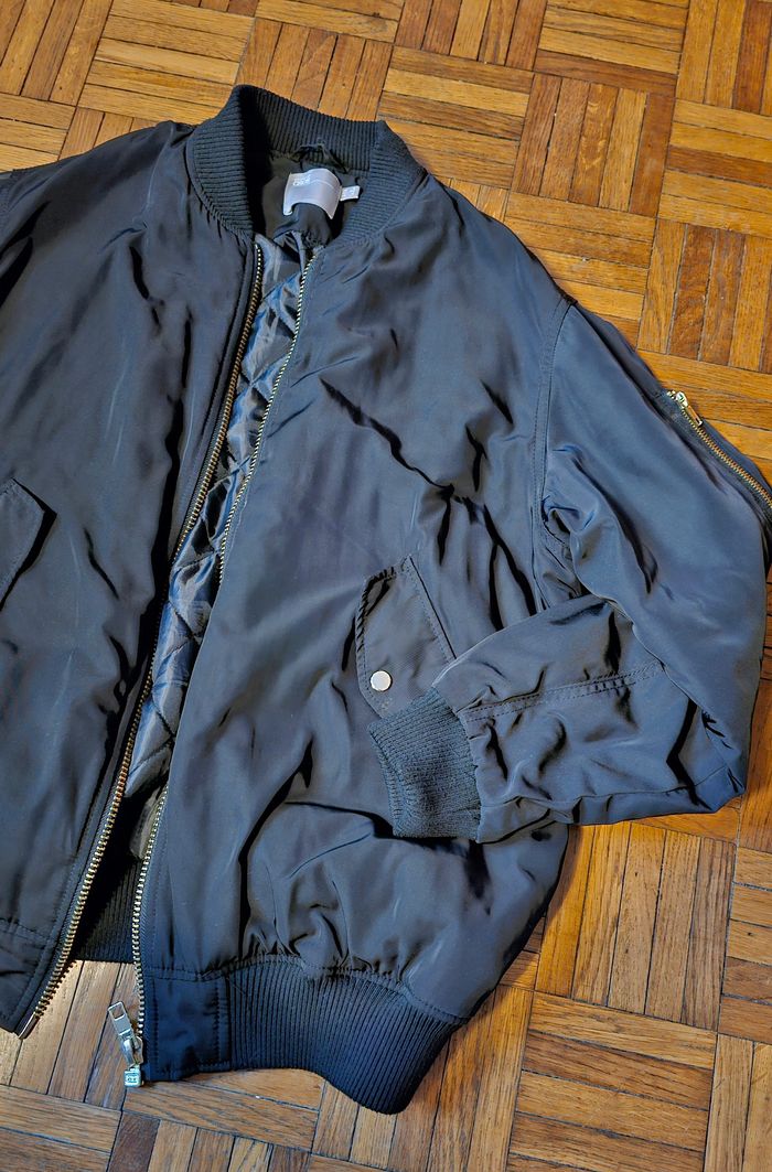 Veste bombers noire - photo numéro 2