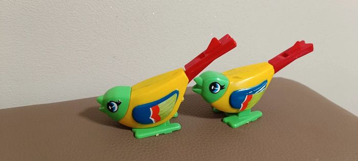 Lot 2 oiseaux wind up - photo numéro 3