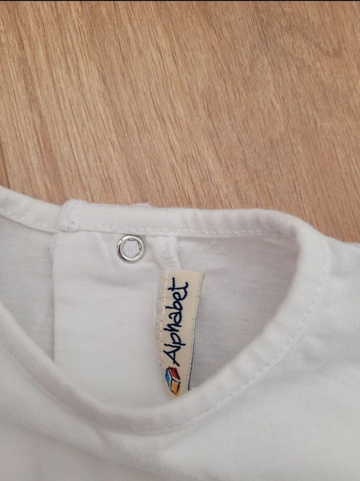 T-shirt Alphabet 18 mois - photo numéro 2