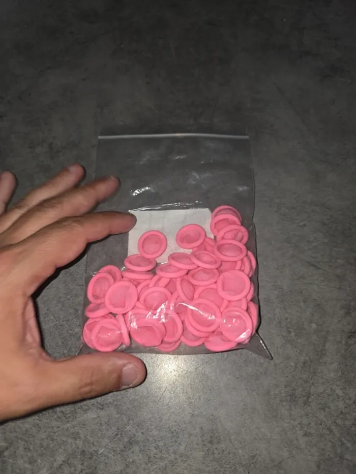 [NEUF] Lot de 50 protège doigts roses