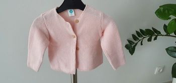 Gilet maille 9 mois fille