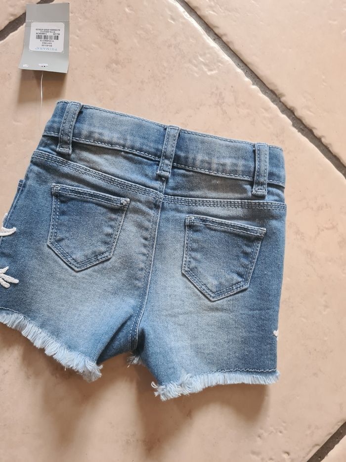Short jean 3-6mois - photo numéro 2