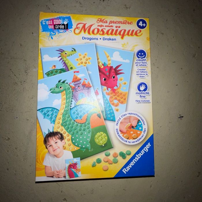 Jeu ma première mosaique