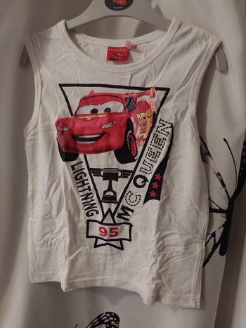 Débardeur Cars 4ans 