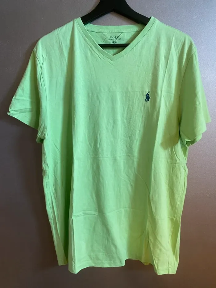 Tee Shirt col V Ralph Lauren M