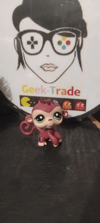 My Littlest Petshop Pet Shop LPS Authentic  Hasbro Monkey Spider Singe 1361