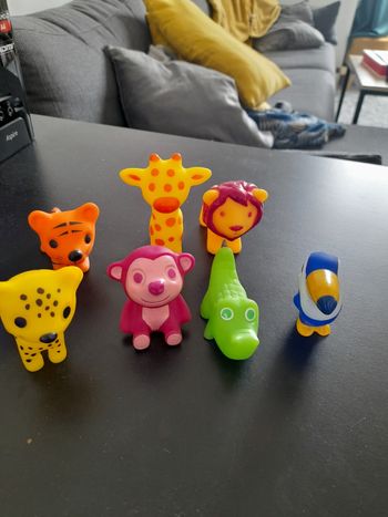 Lot animaux plastique