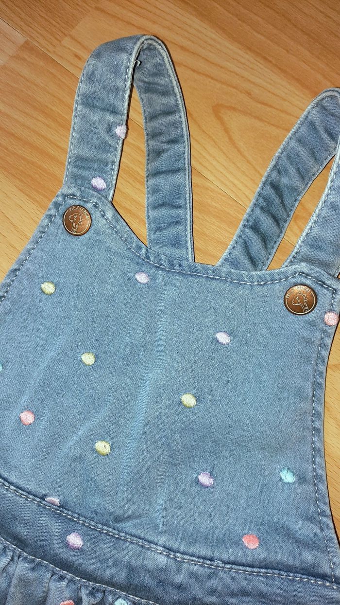 Robe salopette jean In Extenso - photo numéro 2