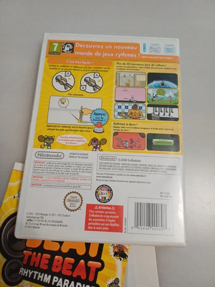 Beat the Beat - Rhythm Paradise - Nintendo Wii (3) - photo numéro 3