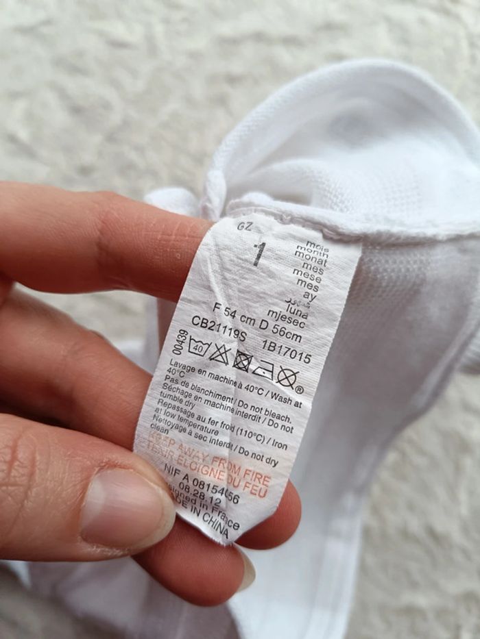 Gilet Fille 1 mois Grain de blé 100% coton - photo numéro 6