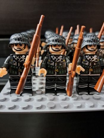 Soldats Allemands 2 type Lego