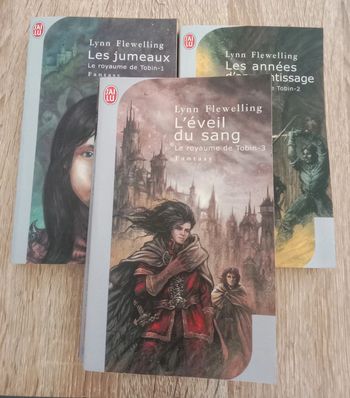 Lynn Flewelling 🪅 Le royaume de Tobin 1, 2 et 3