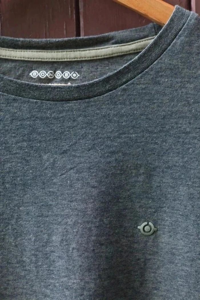 T shirt homme kaki Bonobo - photo numéro 2
