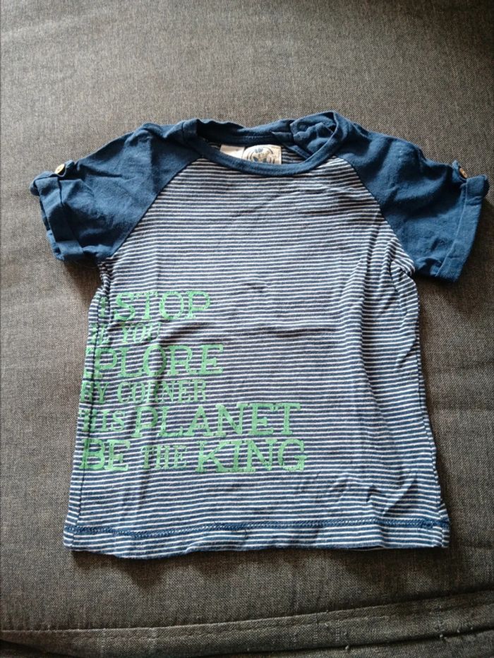 Lot t-shirt 9mois - photo numéro 7